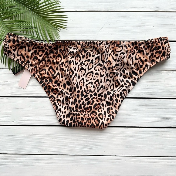 NWT Victorias Secret Swim Leopard Print Bottom Bikini Style size XL - Picture 2 of 6
